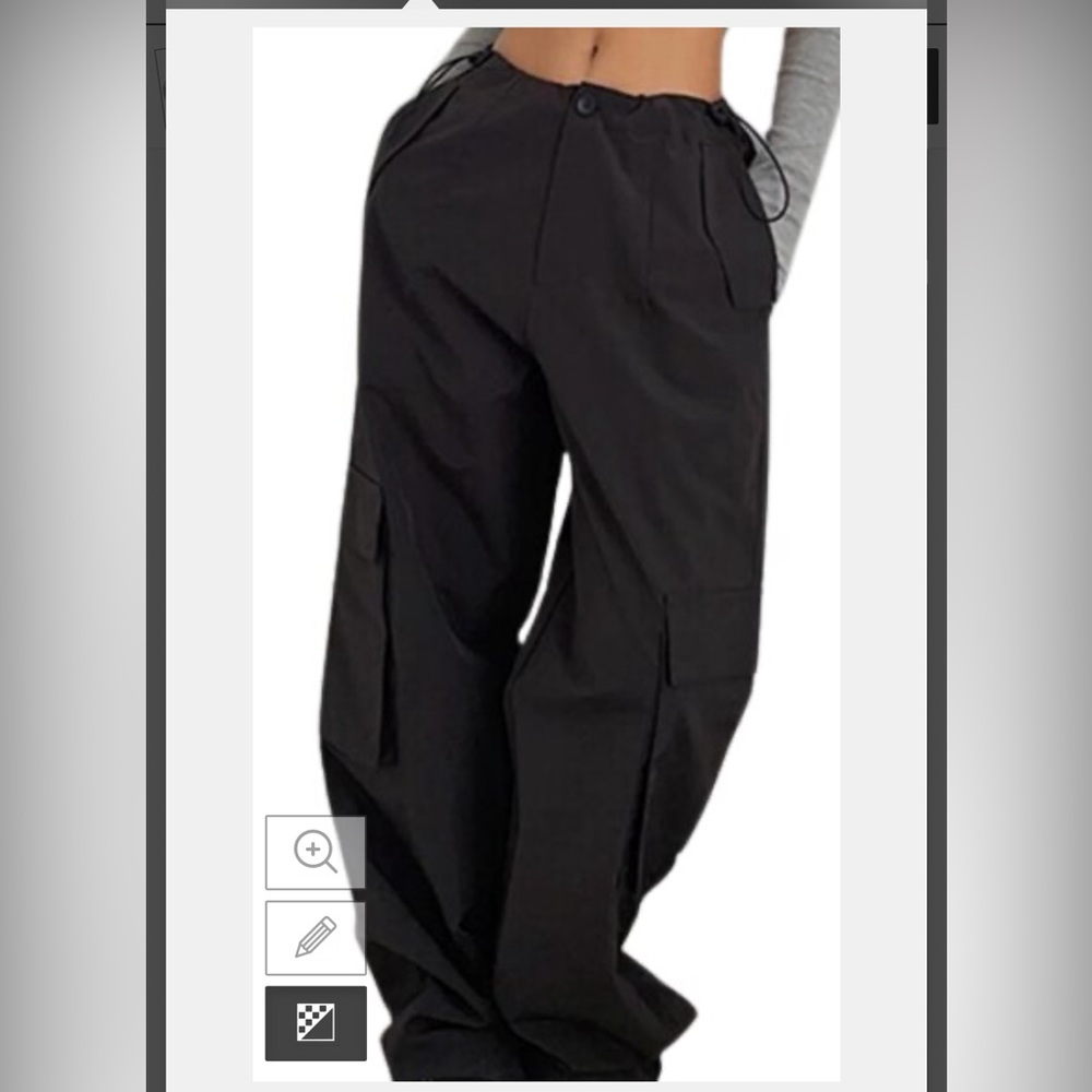 Commense boho cargo utility pants